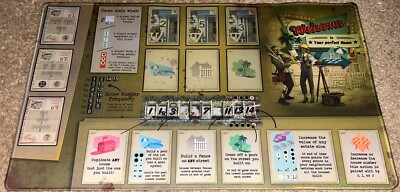 Welcome To... Your Perfect Home Neoprene 14 x 24 Outbreak Playmat - RARE!