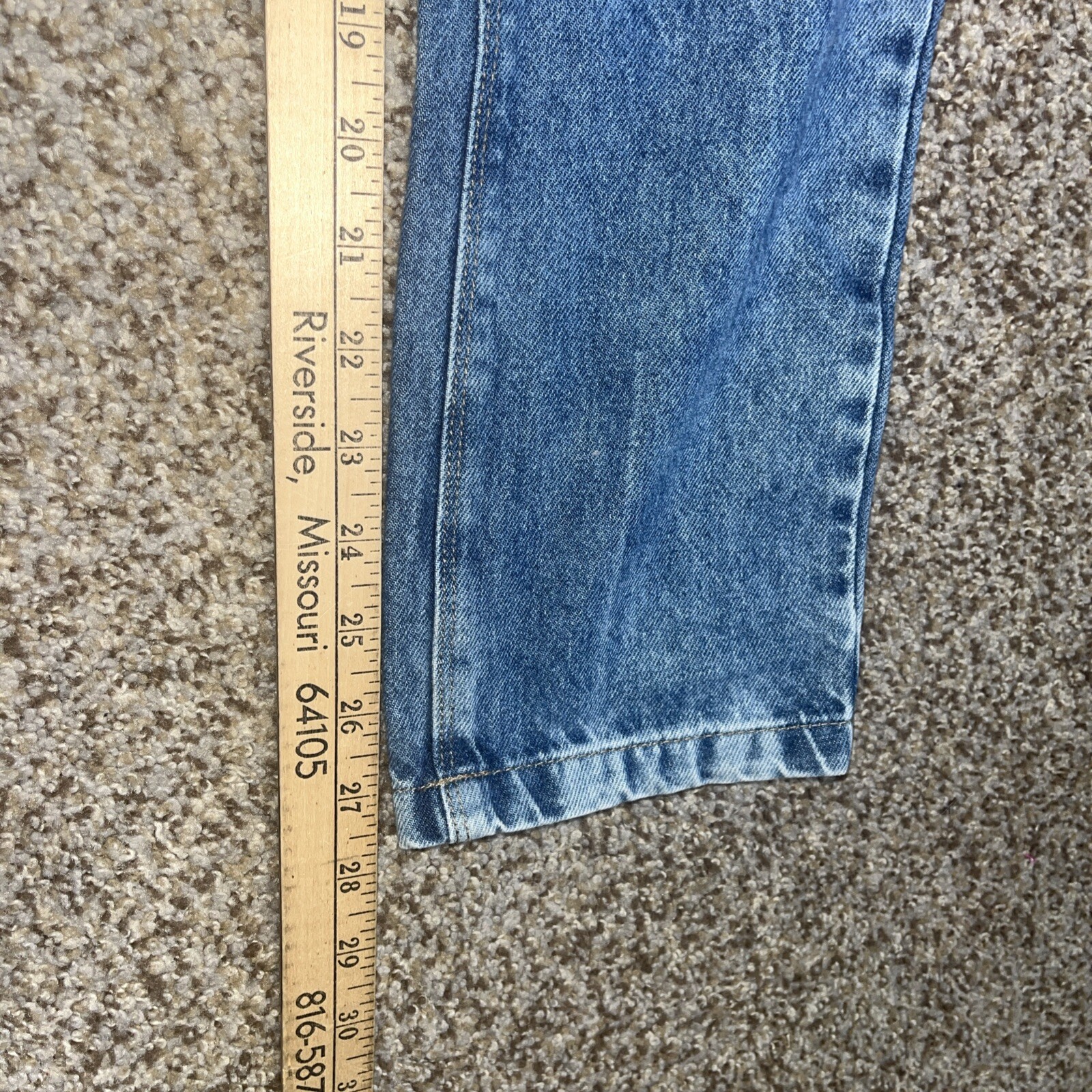 Youth Girls JuJu Bandeira Bob Banderia Denim Overalls Size 16 - View 11