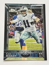 2015 Topps Football #34 - Cole Beasley - Dallas Cowboys