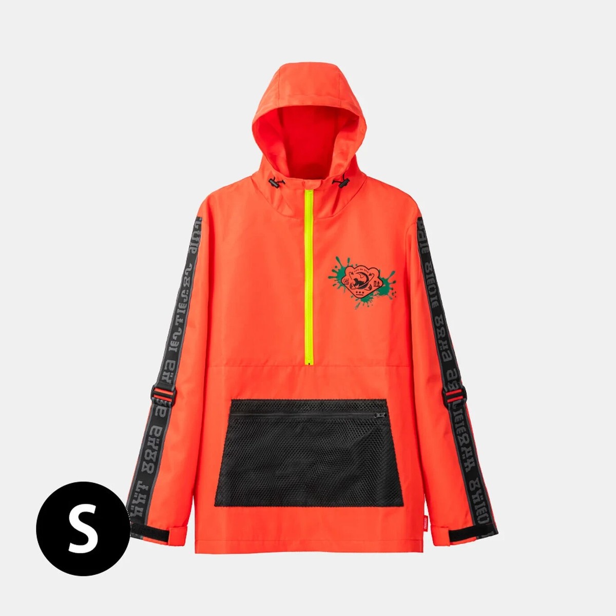 Nintendo] Front zip hoodie SALMON RUN Splatoon 3「Size S ~ XL