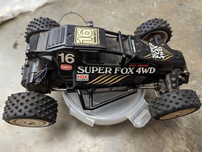 SUPER FOX 4WD radio commande/NIKKO箱付ラジコン SUPER FOX 4WD radio commander NIKKO radio control Car W/BOX