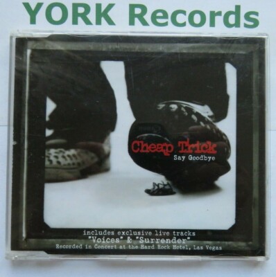 CHEAP TRICK - Say Goodbye - Excellent Condition CD Single Red Ant RAAX1001