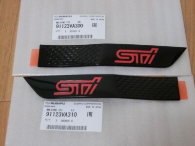 Genuine WRX STI VAB S207 IMPREZA STI Side Molding Garnish Trim OEM