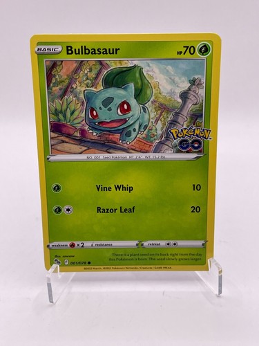 2022 BULBASAUR Pokemon #1 Mint