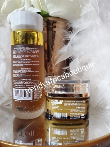 2pcs. Peau De LUNE Eclaircissa Cleanser & Facial Cream Spf 50👌anti Sunburn - Picture 2 of 4