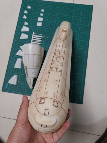Type 212 1/72 submarine U-Boot-Klasse 212 A 3D print 735mm RC model ship kit - Picture 8 of 10