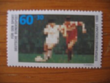 Bund 1988 Mi 1353 / Sporthilfe : Fussball Europameisterschaft 1988 Deutschland