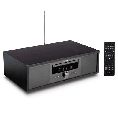 MEDION LIFE P64145 All-in-One Audio Hifi System DAB+ Radio CD Player USB schwarz