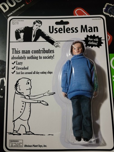 Obvious Plant Useless Man Collectible Rare 1/500 | eBay