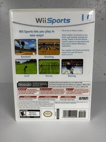 Wii Sports Replacement Custom Case - NO GAME or MANUAL