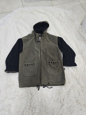 IZZI Jacket Men's VTG Size L Black  And Green