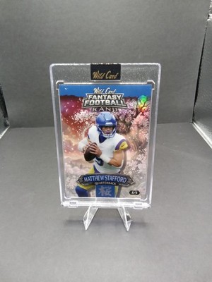 2026 Wild Card Kanji Matthew Stafford 3/5 Rams Rams