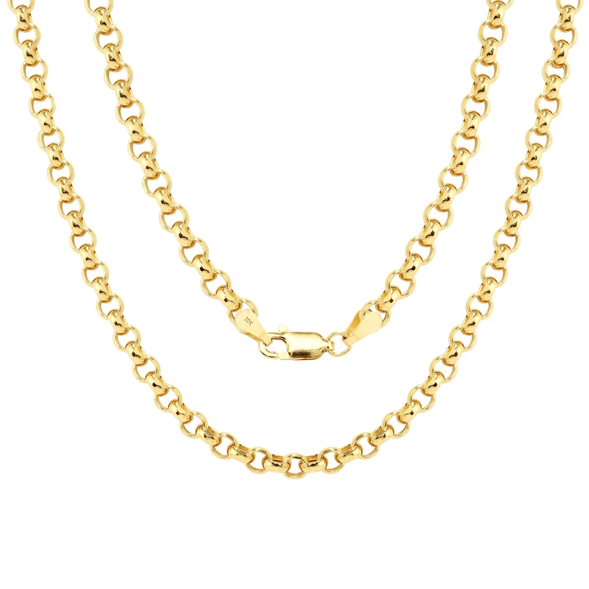 Catenina Oro Giallo 585/14k Modello Forzatina – Larghezza 1,5 Mm, Lunghezza 90 Cm, Made In Germany, Marchio Di Garanzia - 3