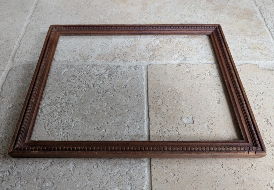 Cadre en bois sculpté - Photo 3/4