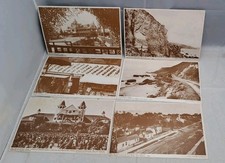 Lot of 6 Large Postcards California Historical Society Advertisement Real Estate