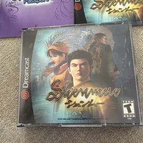 Shenmue Sega Dreamcast Complete CIB Tested - Nice Condition