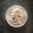 1963-D 25C Washington Quarter