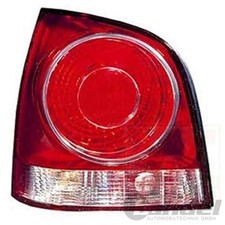 RÜCKLEUCHTE LINKS für VW POLO 9N 05/05-11/09 BLINKER FARBE WEIß MIT LAMPENTRÄGER