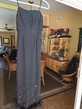 vintage little black dress 1930s to 1940s saks fifth ave excellent condition