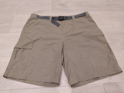 Columbia Omni-Shield Herren Cargo Shorts 38 W Khaki Grün Wandern Gürtel Kolumbien