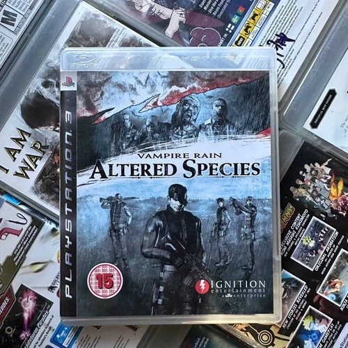 Vampire Rain Altered Species Rare Playstation 3 Videogame