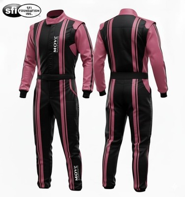 Move  Extra-Light MR-86  SFI 3.2A/5 Double Layer Track Rally Car Race Suit Pink