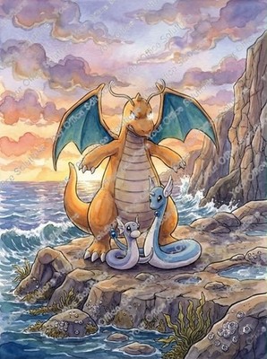 Dragonite Evolutions UV Color or Laser Engraved Zipper 4-9-12 Slot Binder