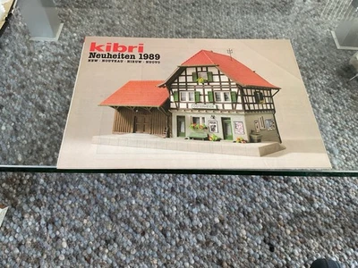 Kibri, Neuheiten, 1989 Katalog, 16 Seiten, Porto:2€,unabhängig v. Katalogzahl	 - Bild 1 von 3