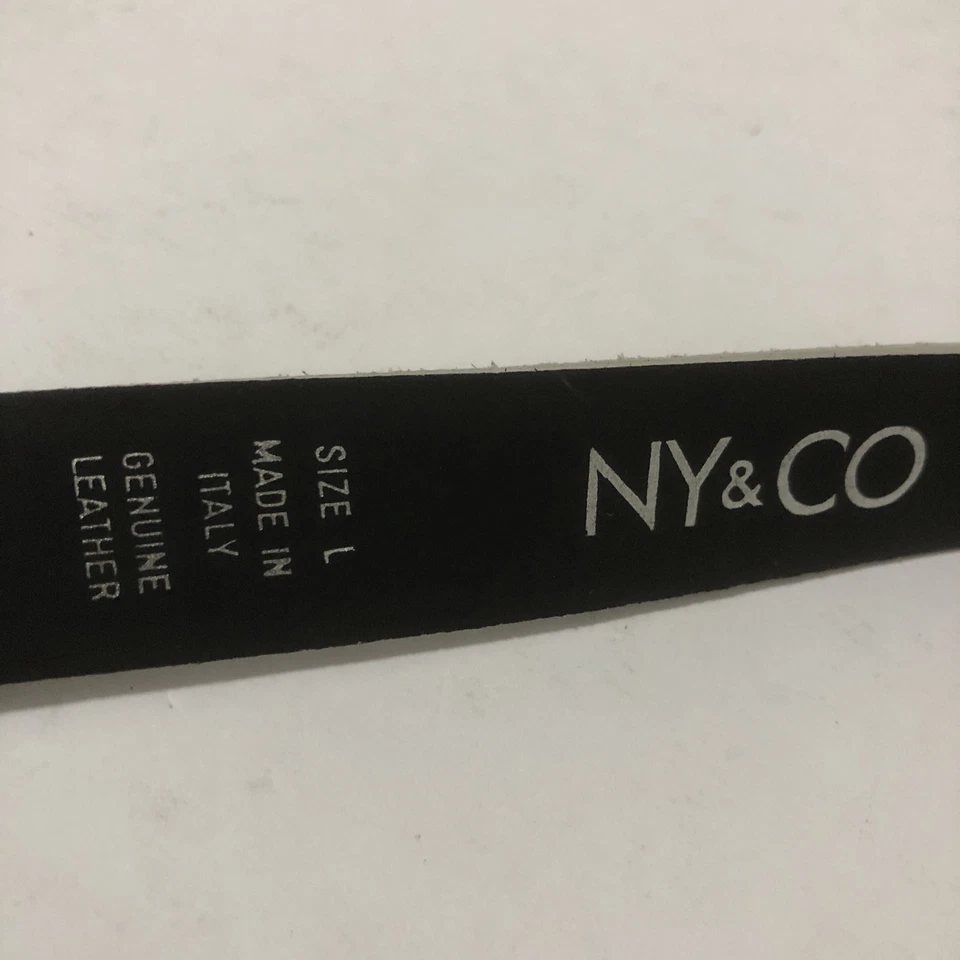 New York | Women’s Belt | Genuine Leather Snakeskin Print Belt Large Italy - Image 4 of 4