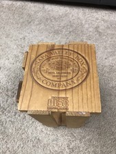 Napa Valley Box Co Wood CD Holder Rack Excellent