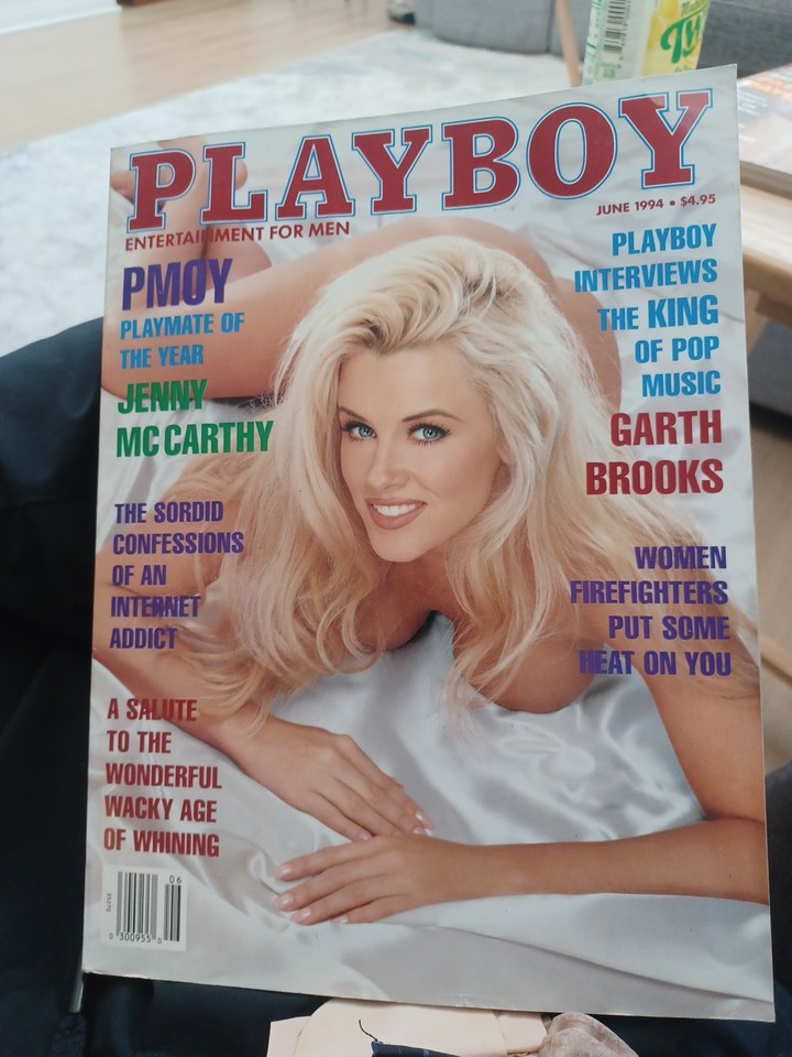 Jenny McCarthy - Vintage Playboy - June 1994 - Garth Brooks interview