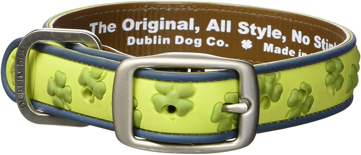 Dublin Dog Co All Style No Stink Gaelic Grunge Dog Collar Falak