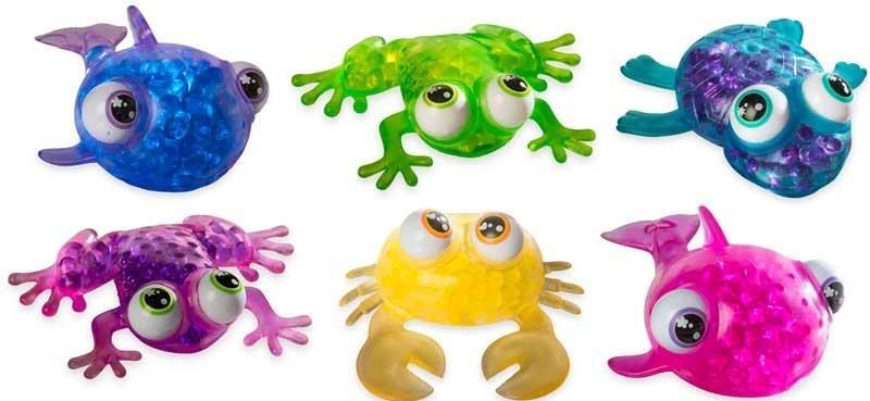 Bubbleezz Animalzz – Granchio, Rana, Balena O Tartaruga – Peluche Squishie