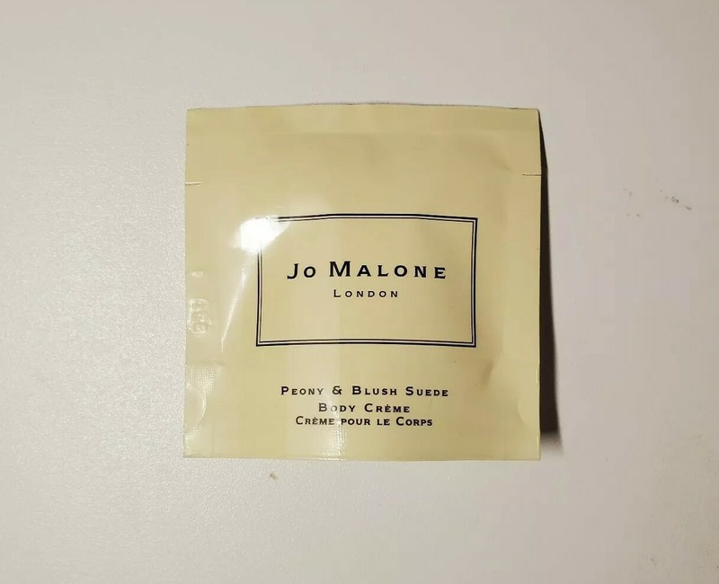 NEW Jo Malone London Peony & Blush Suede Body Creme, Sample Packet 0.24fl oz 7ml