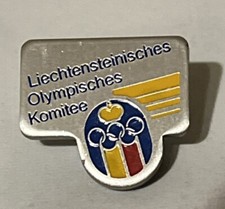 Liechtenstein Olympic NOC Pin ~ Used in Barcelona 1992