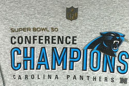 Nike Carolina Panthers T Shirt Adult 