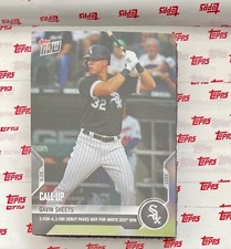 Gavin Sheets - 2021 MLB TOPPS NOW Card 430 Call-up RC Rookie Debut 2 rbi 2 h
