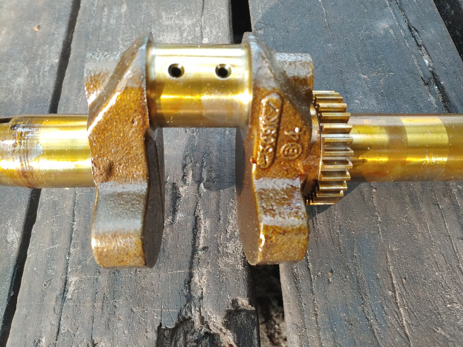 Kawasaki FH491V ENGINE CRANKSHAFT MIA10584 JOHN DEERE X304 eBay