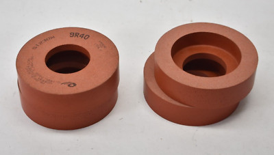 Lot of 4 9R40 Sandstone Polishing Wheels 51230X AL203 150 x40 x 70 Hole