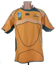 AUSTRALIA 2007 WORLD CUP RUGBY LEAGUE SHIRT JERSEY CANTERBURY SIZE M ADULT