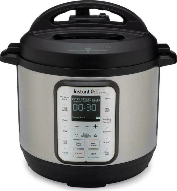 As Is Instant Pot 6qt Duo Plus 9-in-1 Electric Pressure Cooker 