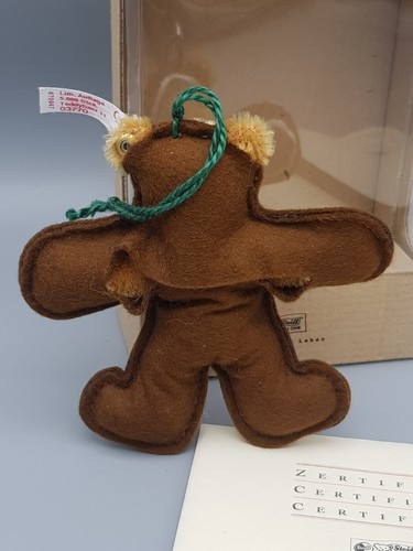 STEIFF LEBKUCHEN-Bär Teddy Anhänger Nr. 670947 ca.10cm in OVP Zertifikat TOP - Bild 5 von 10