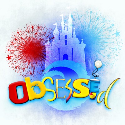 3'' x 3'' 'Obsessed - Disney' Vinyl Matte Sticker
