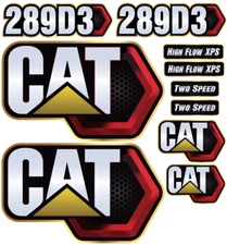 Fits Caterpillar 289D3 Decal Kit Skid Steer 3M VINYL / FREE SHIPPING