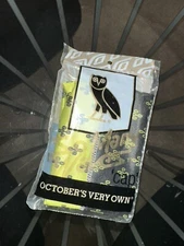 OVO x So Many Waves Monogram Durag Black/Neon