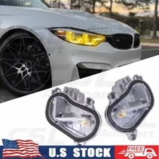 For BMW F80 M3 F82 M4 F32 F36 F86 LCI Headlight 2Pcs Yellow CSL DRL Modules L/R