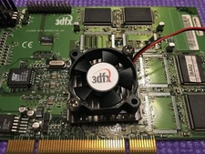 3DFX Voodoo 3 2000 AGP and or PCI GPU Cooling Fan (VIDEO CARD NOT INCLUDED)