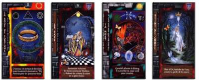 Jeu de tarot Le Seigneur des anneaux : tarot Oracle de 78 cartes