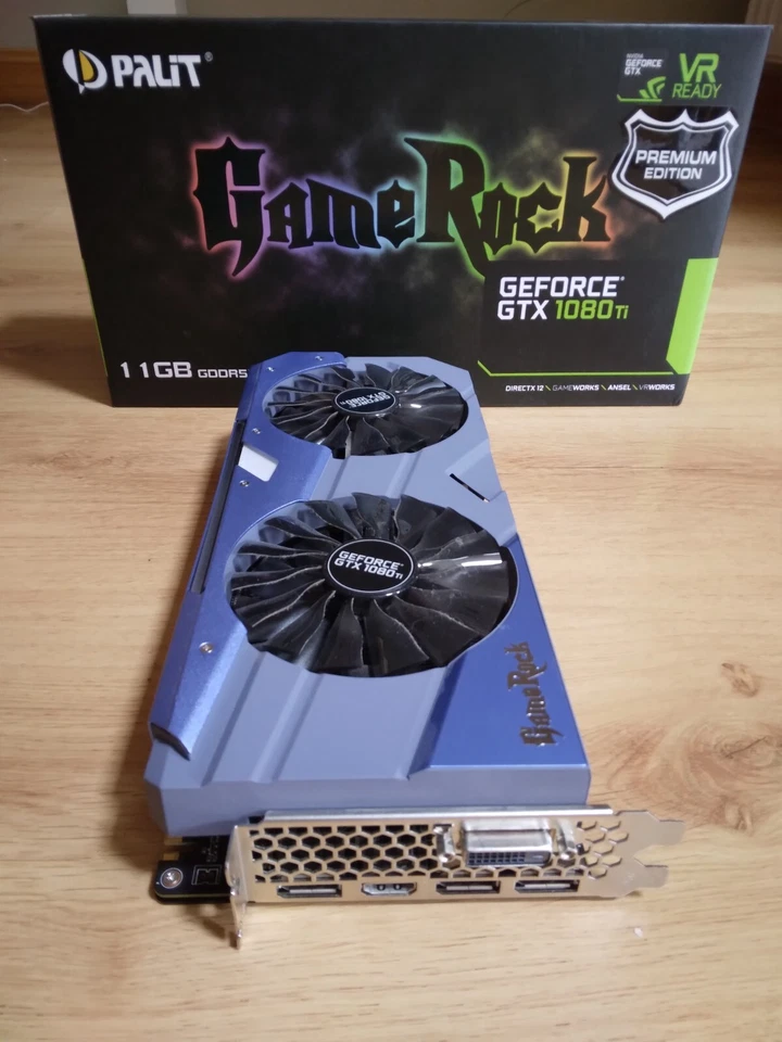 NVIDIA Palit GeForce® GTX 1080 Ti GameRock Premium Edition 11GB 352bit - BOXED - Image 3 of 3