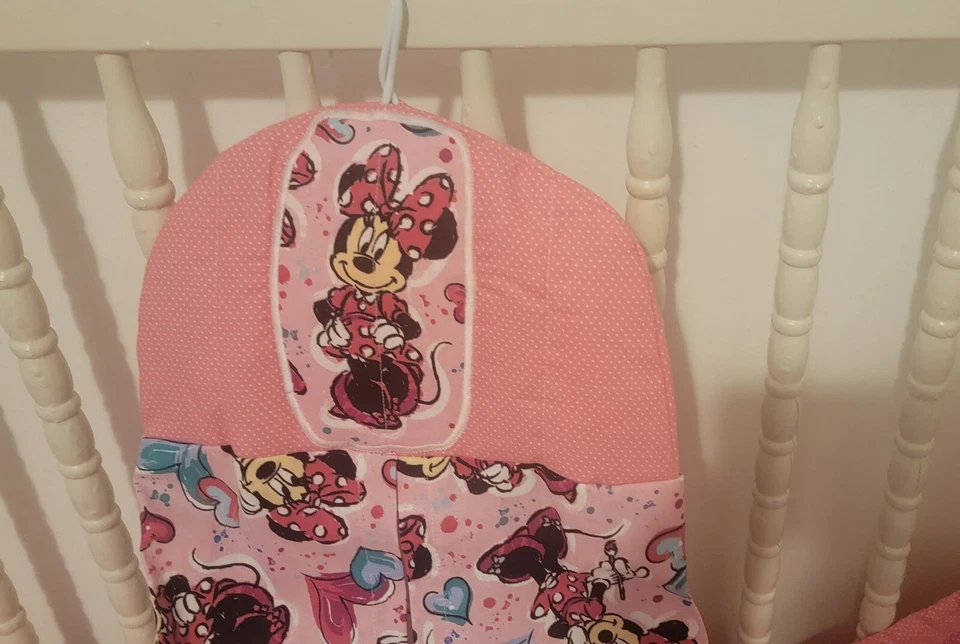 婴儿床床上用品婴儿房套装米妮老鼠面料 — 第 2/4 张图片